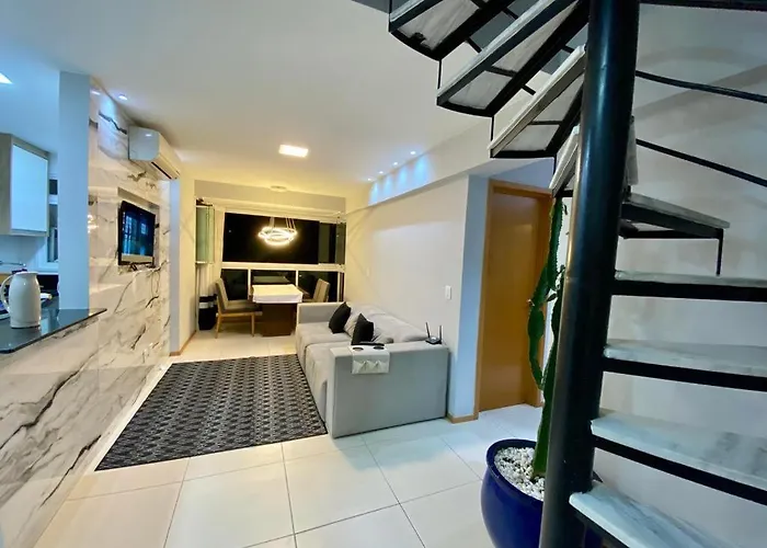 Cobertura Duplex Encantadora Com Jacuzzi Privativa Vista Mar